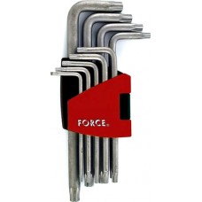 Σετ 9 μακριών κλειδιών torx χωρίς τρύπα T10 - T50 Σετ 9 μακριών κλειδιών torx χωρίς τρύπα T10 - T50